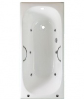 Ванна Timo Standard 3V 170x75 (с ручками) с гидромассажем