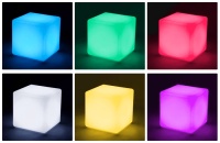 Светильник Куб 50 с питанием от АКБ, RGB Светильник Куб 50 с питанием от АКБ, RGB