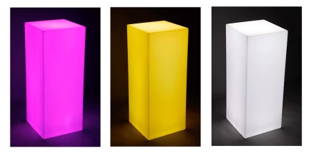 Светильник Колонна 30х190 питание от сети 220В, RGB