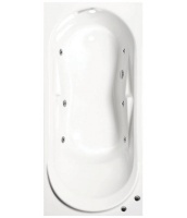 Ванна Alpen Adriana 180x74 с гидромассажем